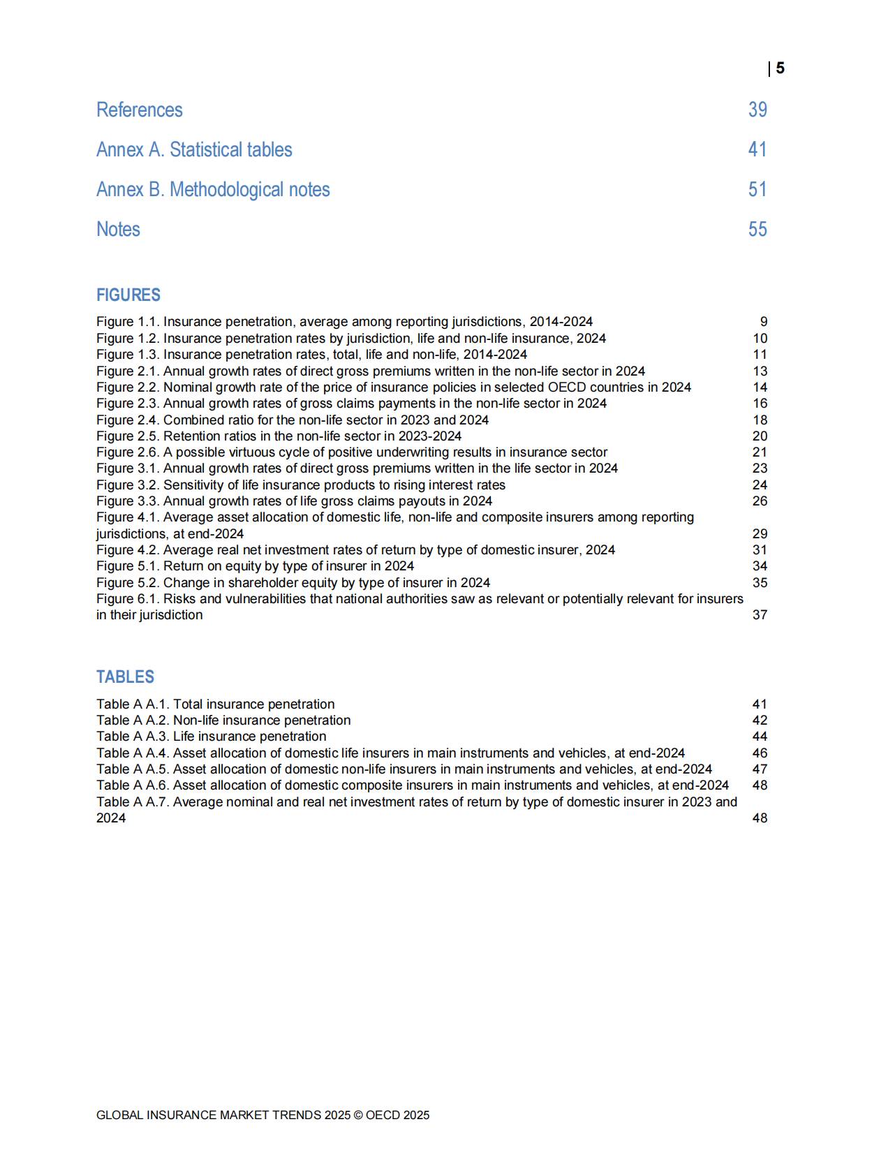 OECD经合组织：2025年全球保险市场趋势报告（英文版） 第7页