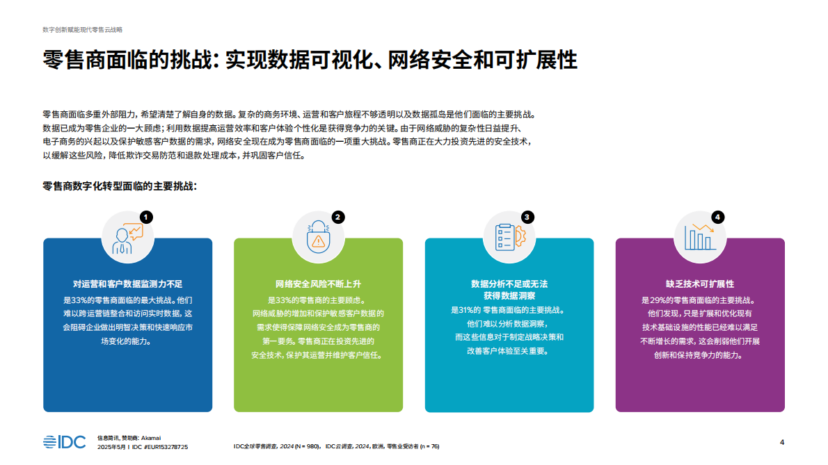 IDC：数字创新驱动现代零售电商的云战略 第4页