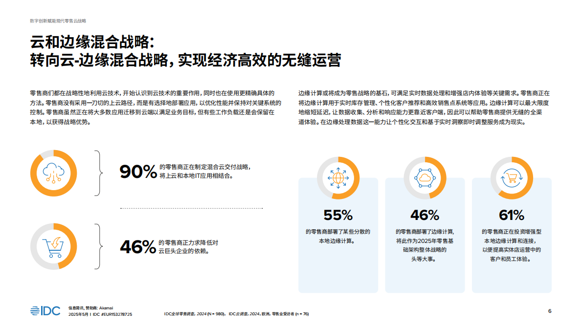 IDC：数字创新驱动现代零售电商的云战略 第6页