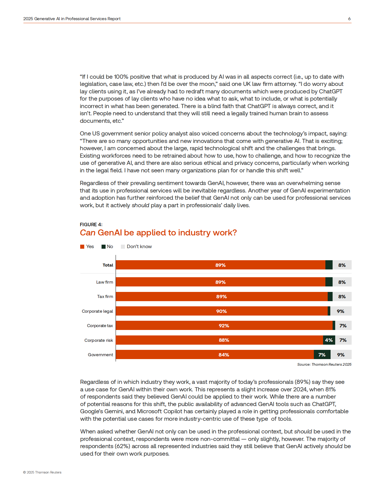 2025年专业服务领域生成式人工智能报告（英文） 第6页