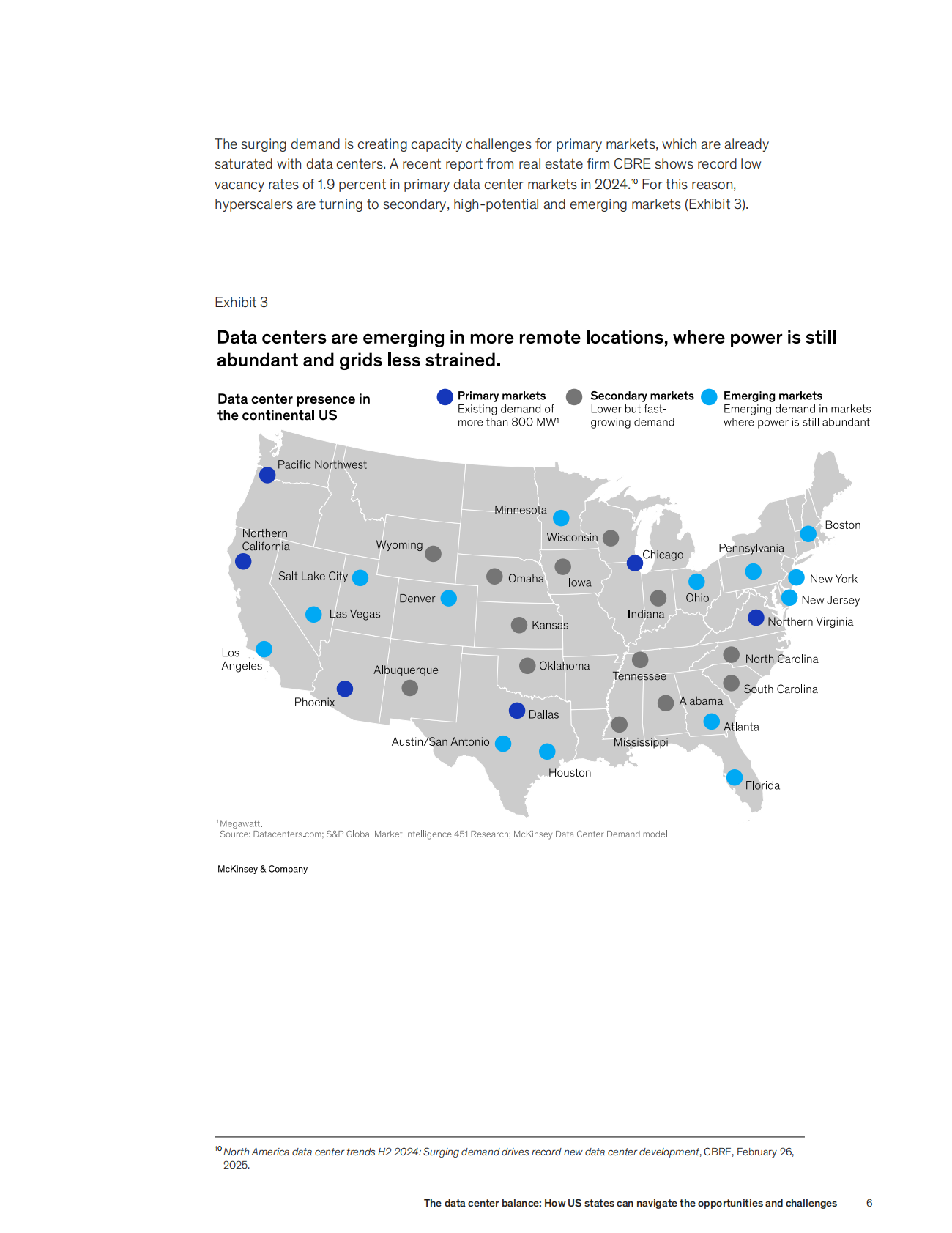 数据中心的平衡之道：美国各州如何在机遇与挑战之间抉择（英文） 第6页