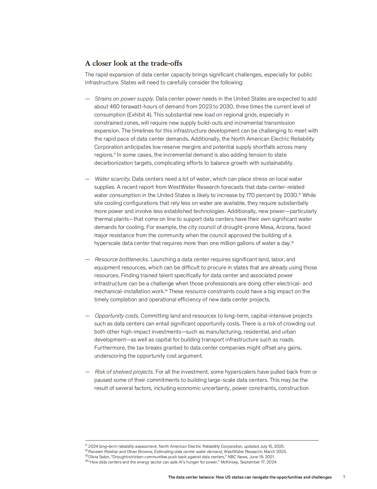 数据中心的平衡之道：美国各州如何在机遇与挑战之间抉择（英文） 第7页