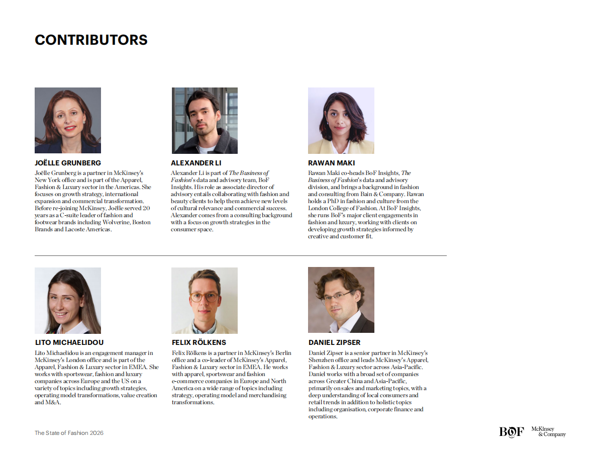 麦肯锡：2026年时尚现状报告（英文） 第5页