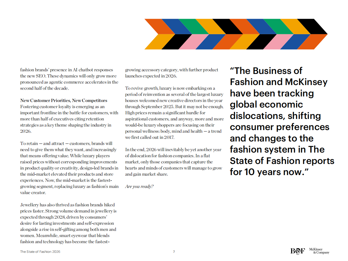 麦肯锡：2026年时尚现状报告（英文） 第7页