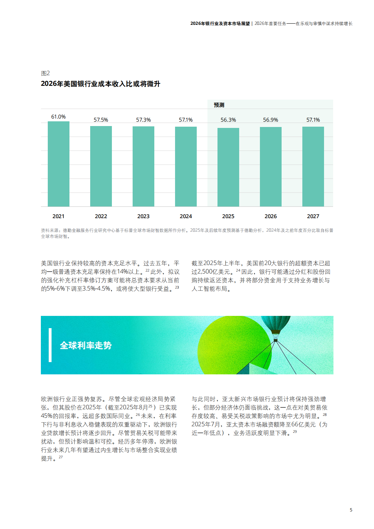 德勤：2026年银行业及资本市场展望报告 第7页