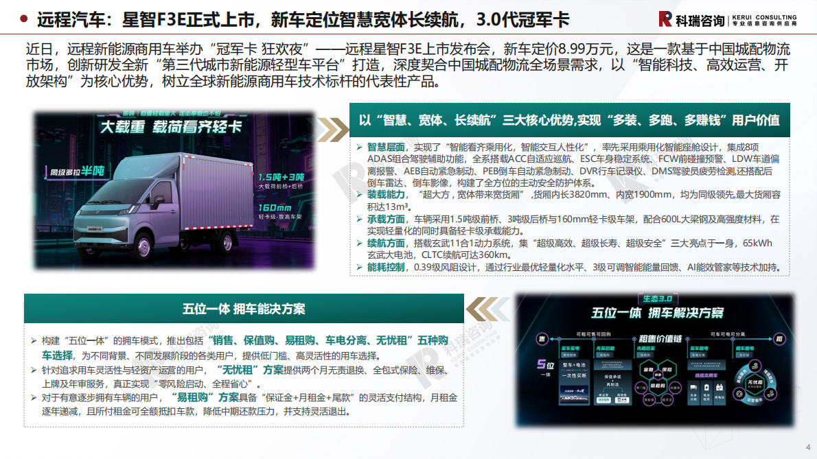 科瑞咨询：2025年10月轻型商用车市场预测研究报告 第4页