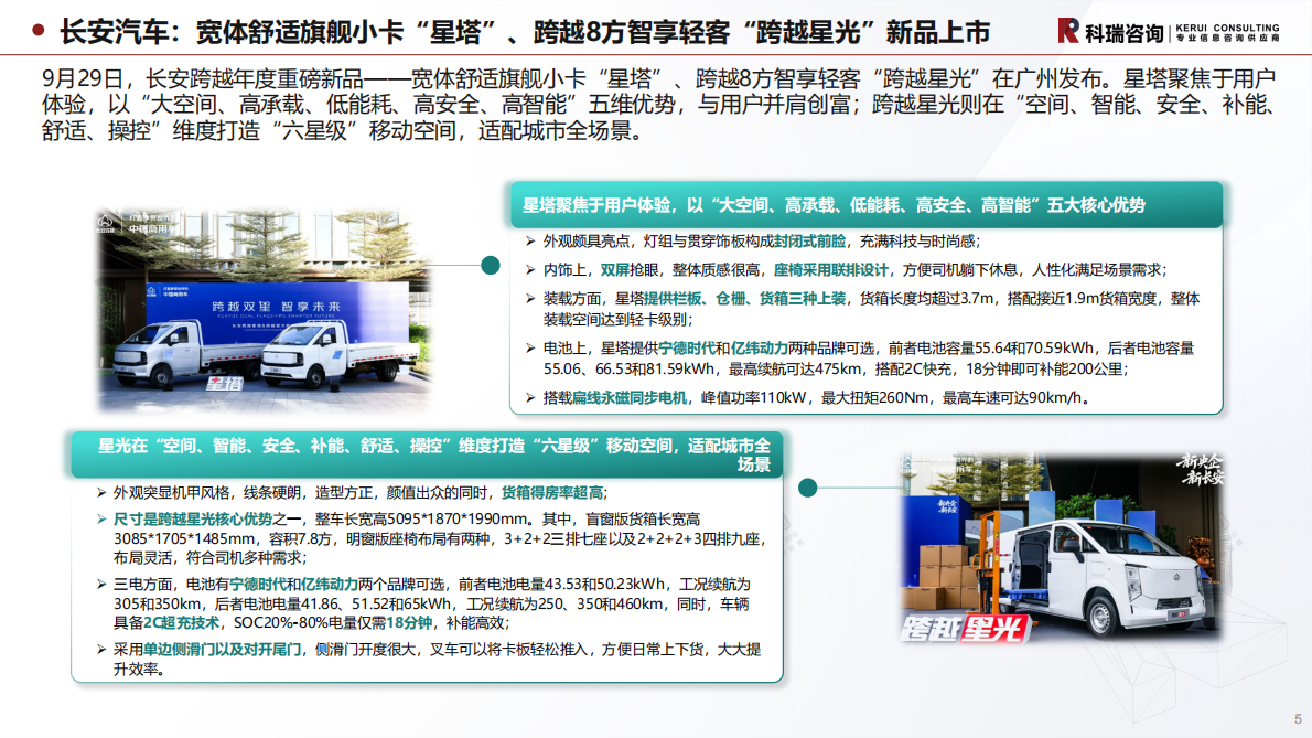 科瑞咨询：2025年10月轻型商用车市场预测研究报告 第5页