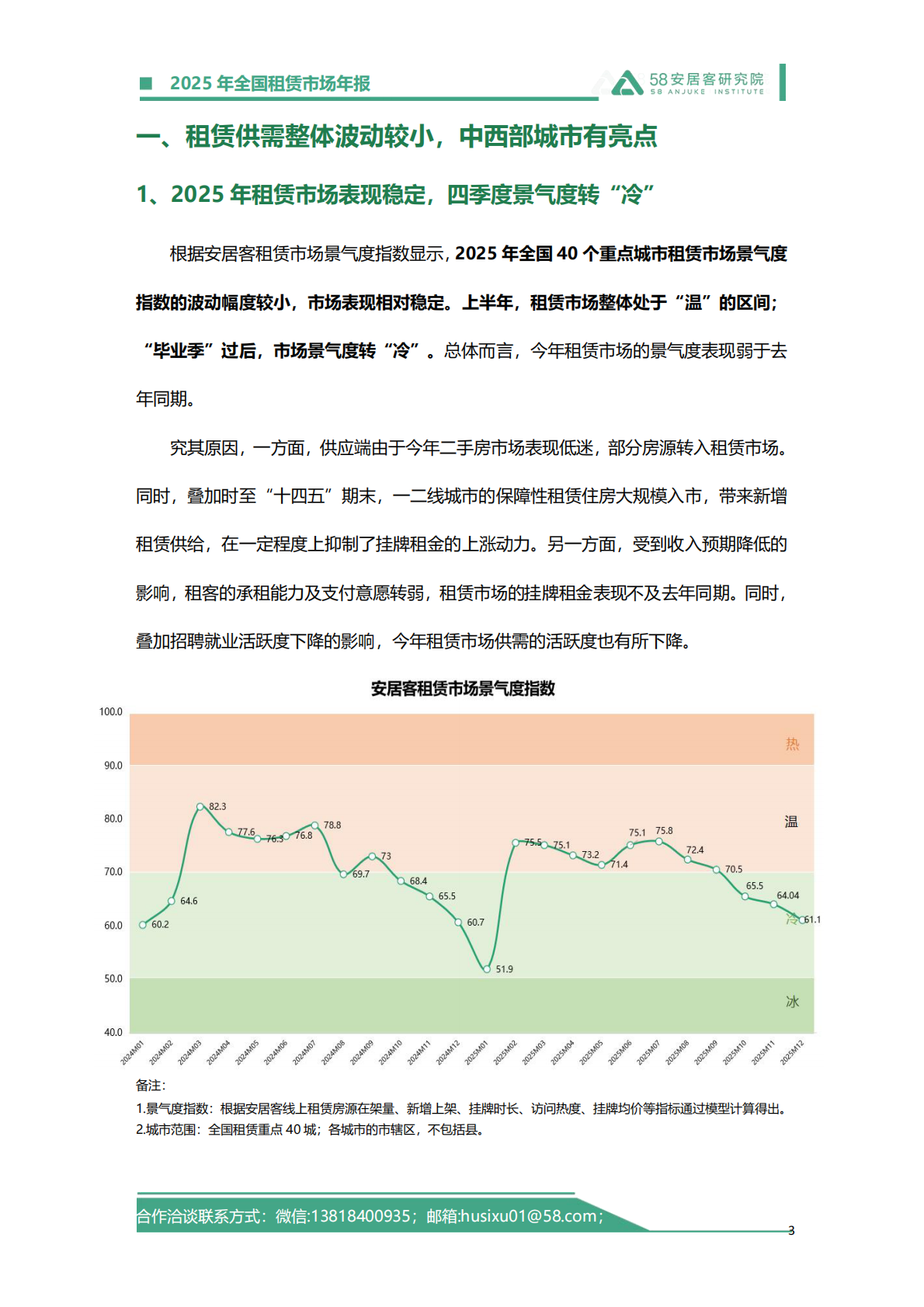 58安居客研究院：2025年全国租赁市场年报 第3页