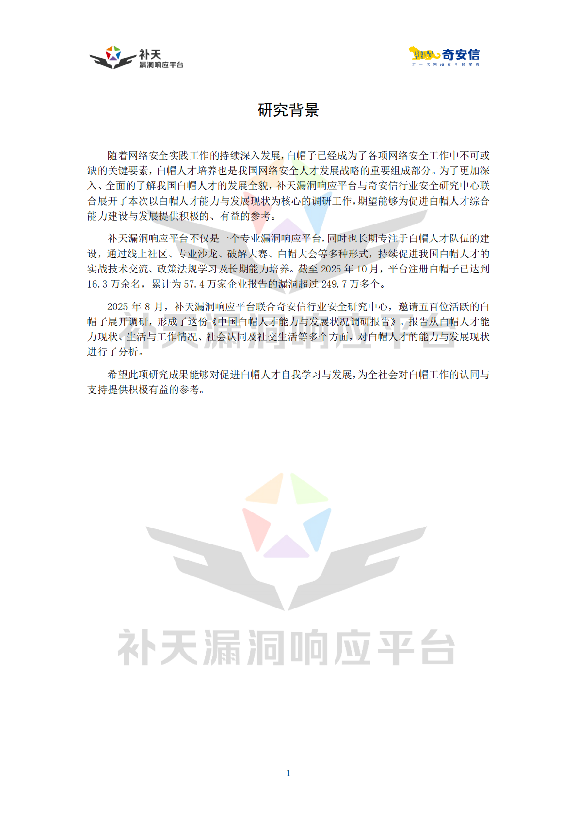 2025中国白帽人才能力与发展状况调研报告 第6页