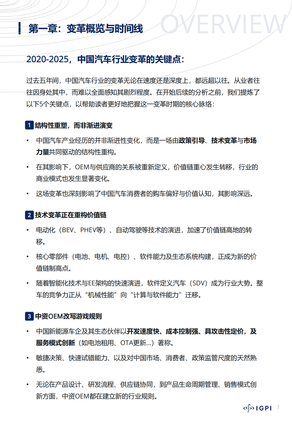 IGPI：2025年对中国汽车行业深度变革的观察与思考报告 第8页