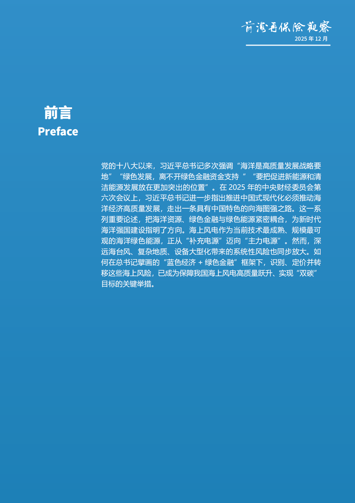前海再保险：2025海上风电风险分析及损失案例的研究报告 第3页