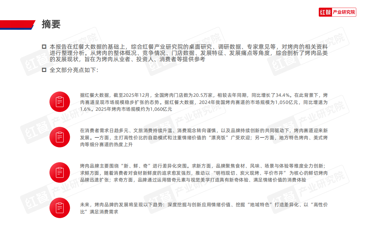 红餐产业研究院：2026烤肉品类发展报告 第2页