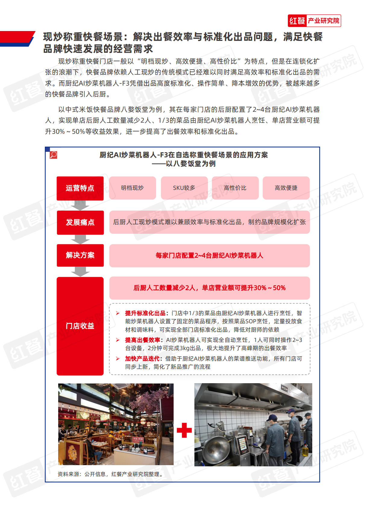 红餐研究院：2025年中国餐饮供应链研究报告-厨纪AI炒菜机器人-F3应用方案 第8页