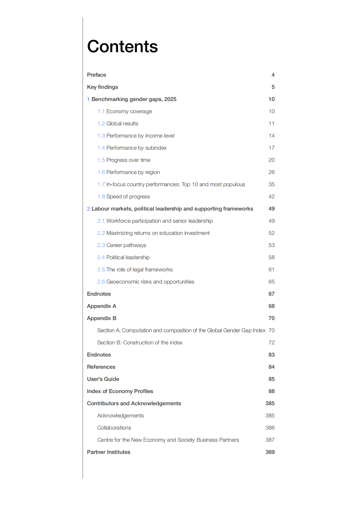 世界经济论坛：2025性别差距报告（英文） 第3页