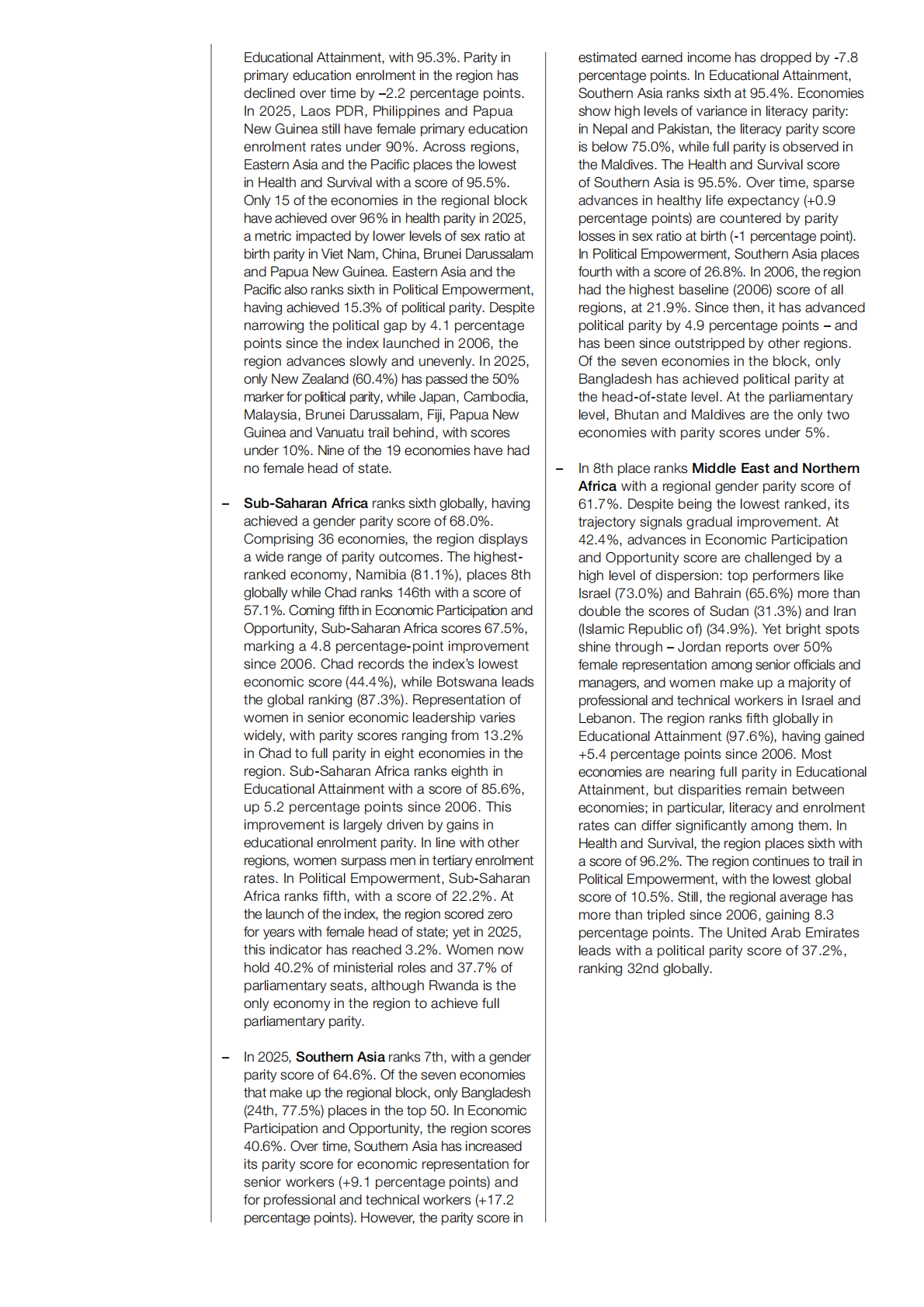 世界经济论坛：2025性别差距报告（英文） 第7页