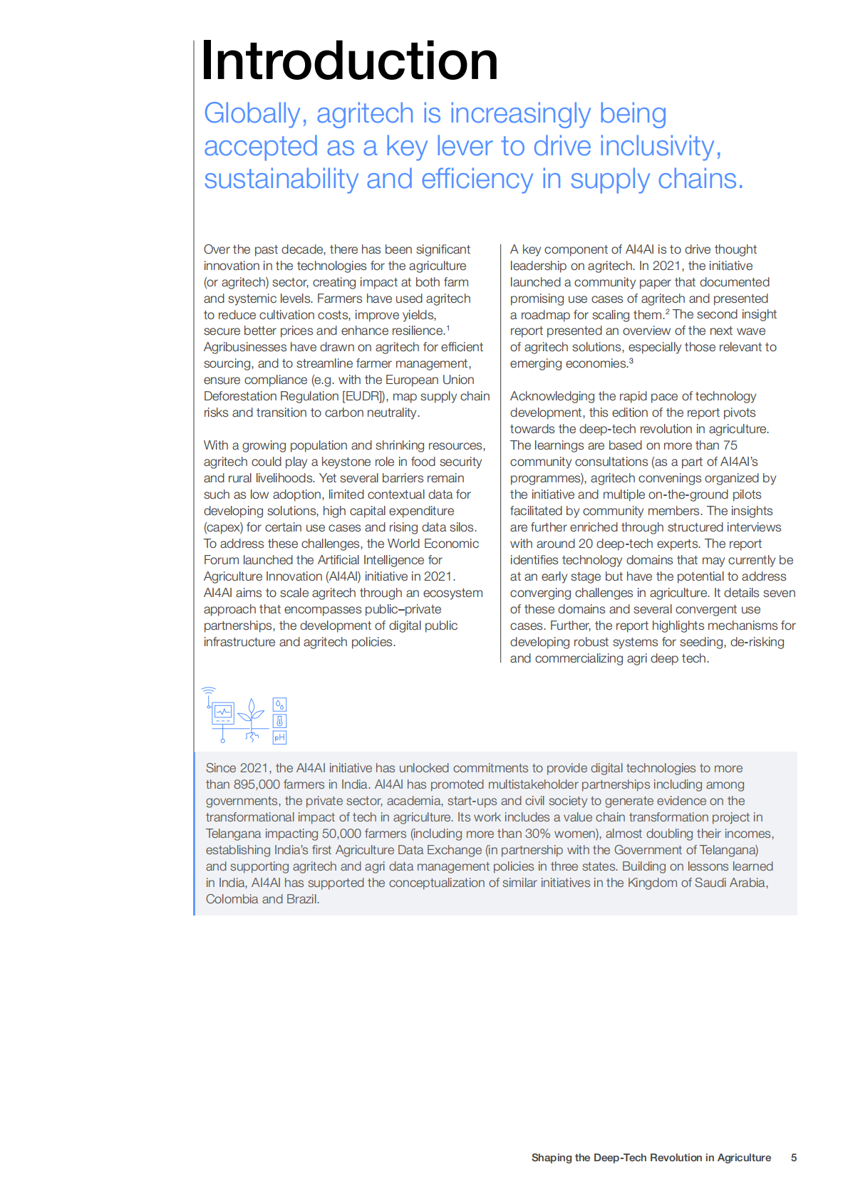 世界经济论坛：2025年塑造农业的深科技革命报告（英文版） 第5页
