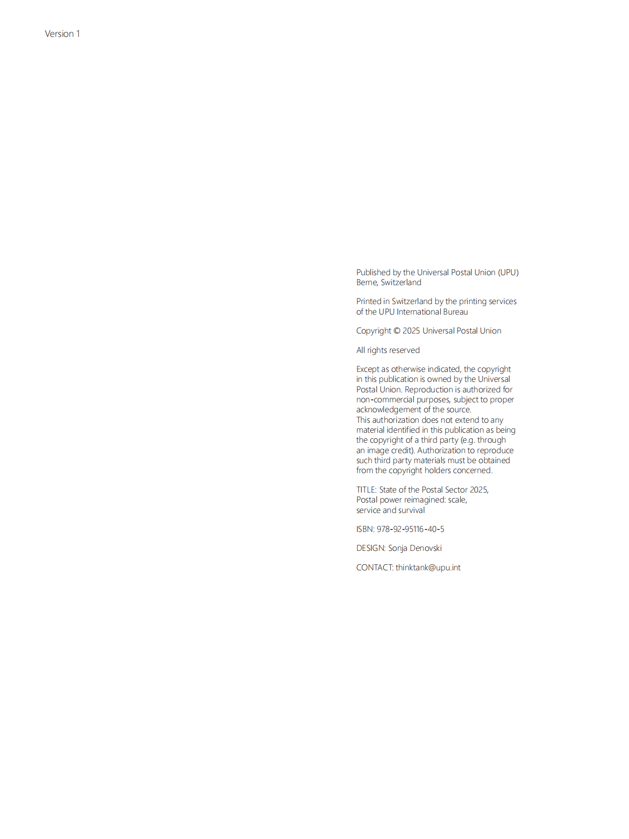 万国邮政联盟UPU：2025年全球邮政发展报告（英文版） 第2页