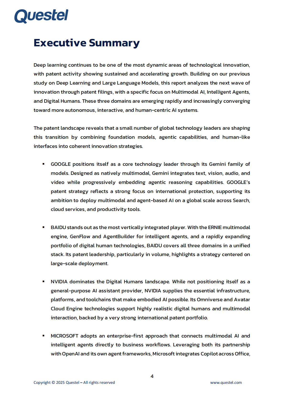 智能2025年专利景观报告（英文版）：生成式人工智能 第4页