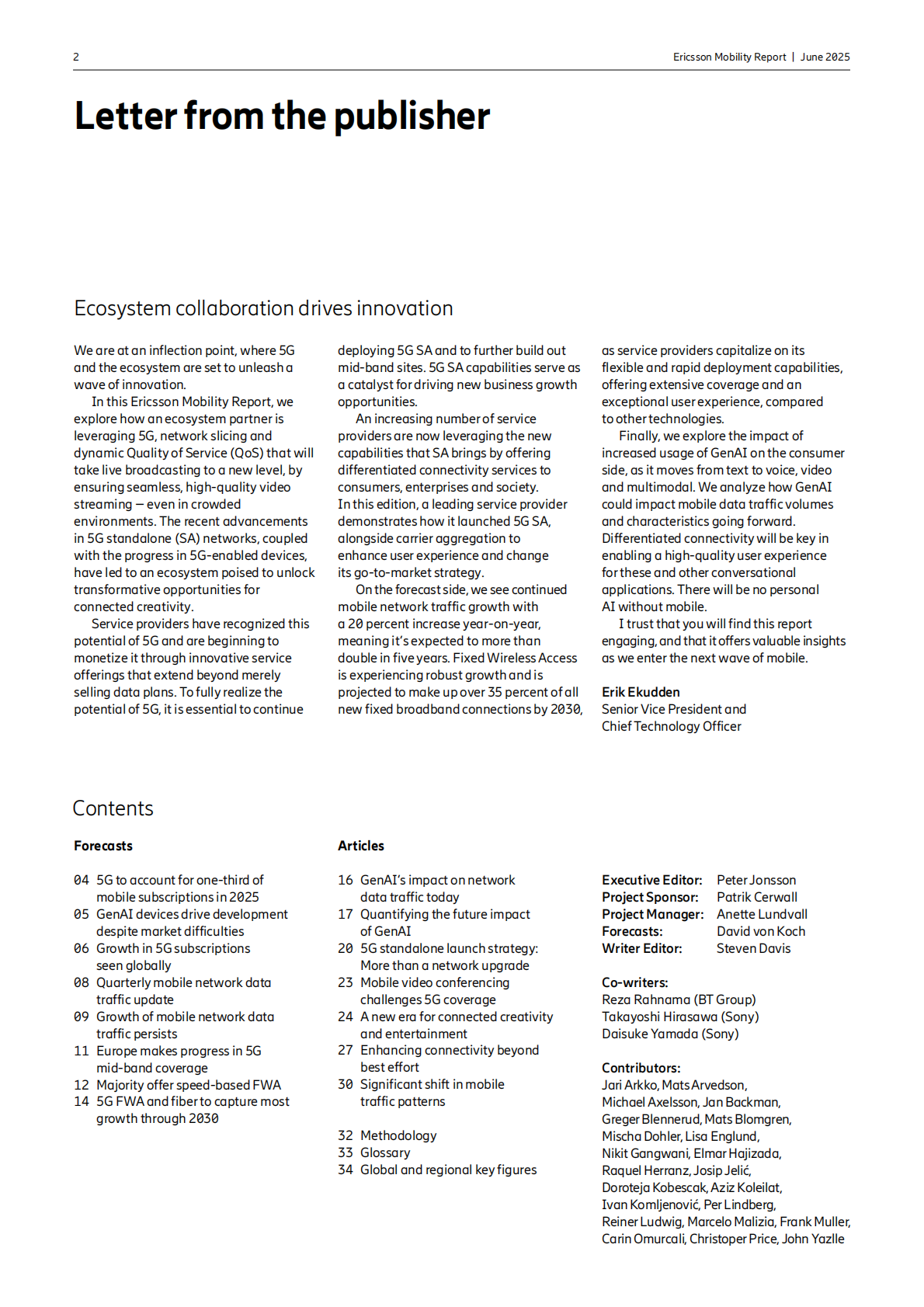 2025年5G用户将占全球移动用户（英文） 第2页