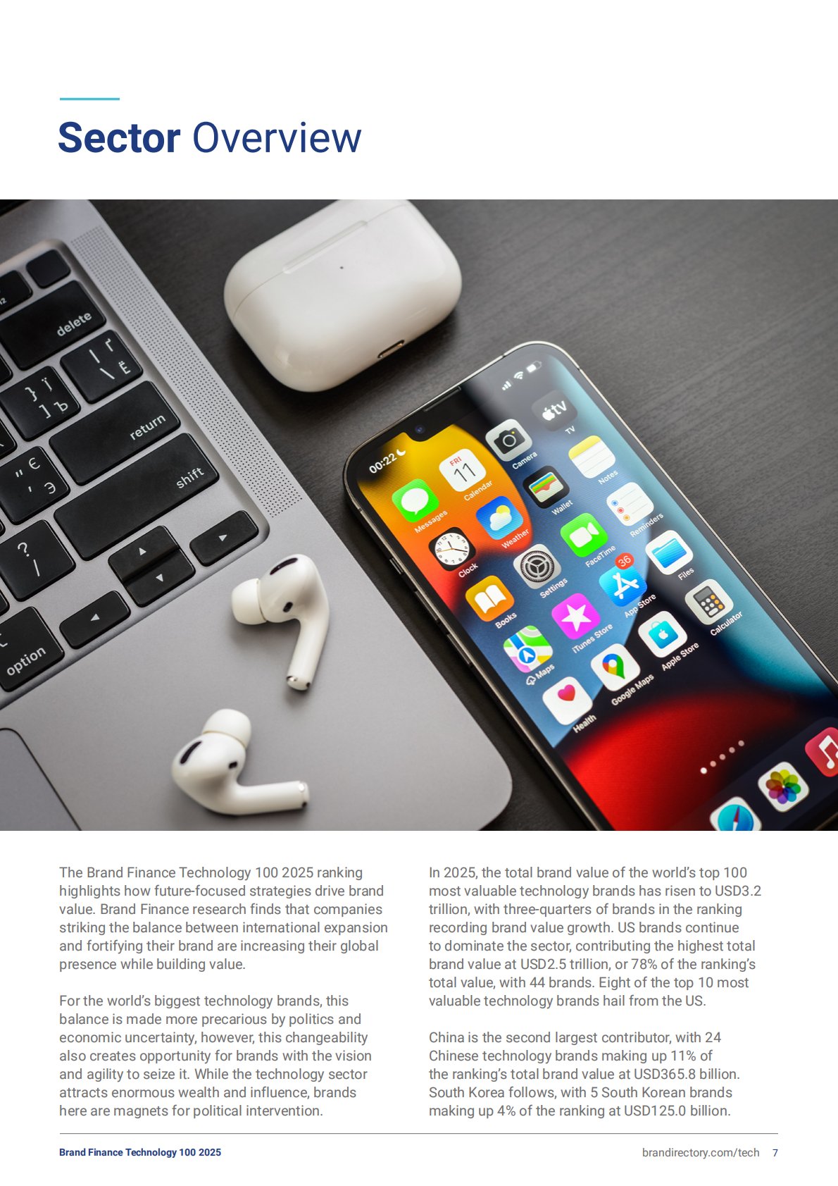 Brand Finance：2025年科技品牌100强报告（英文版） 第7页