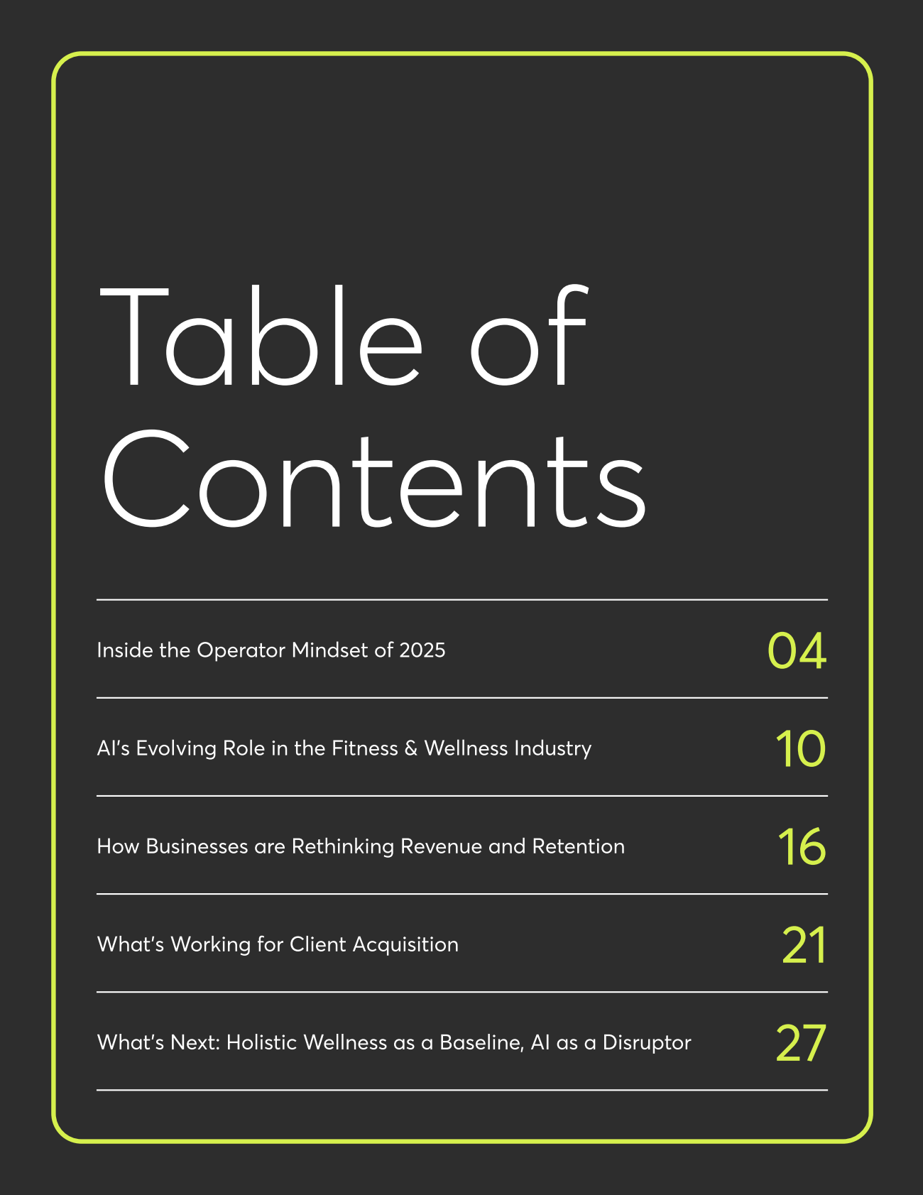 MindBody：2025年健身、美容和健康行业状况报告（英文版） 第2页