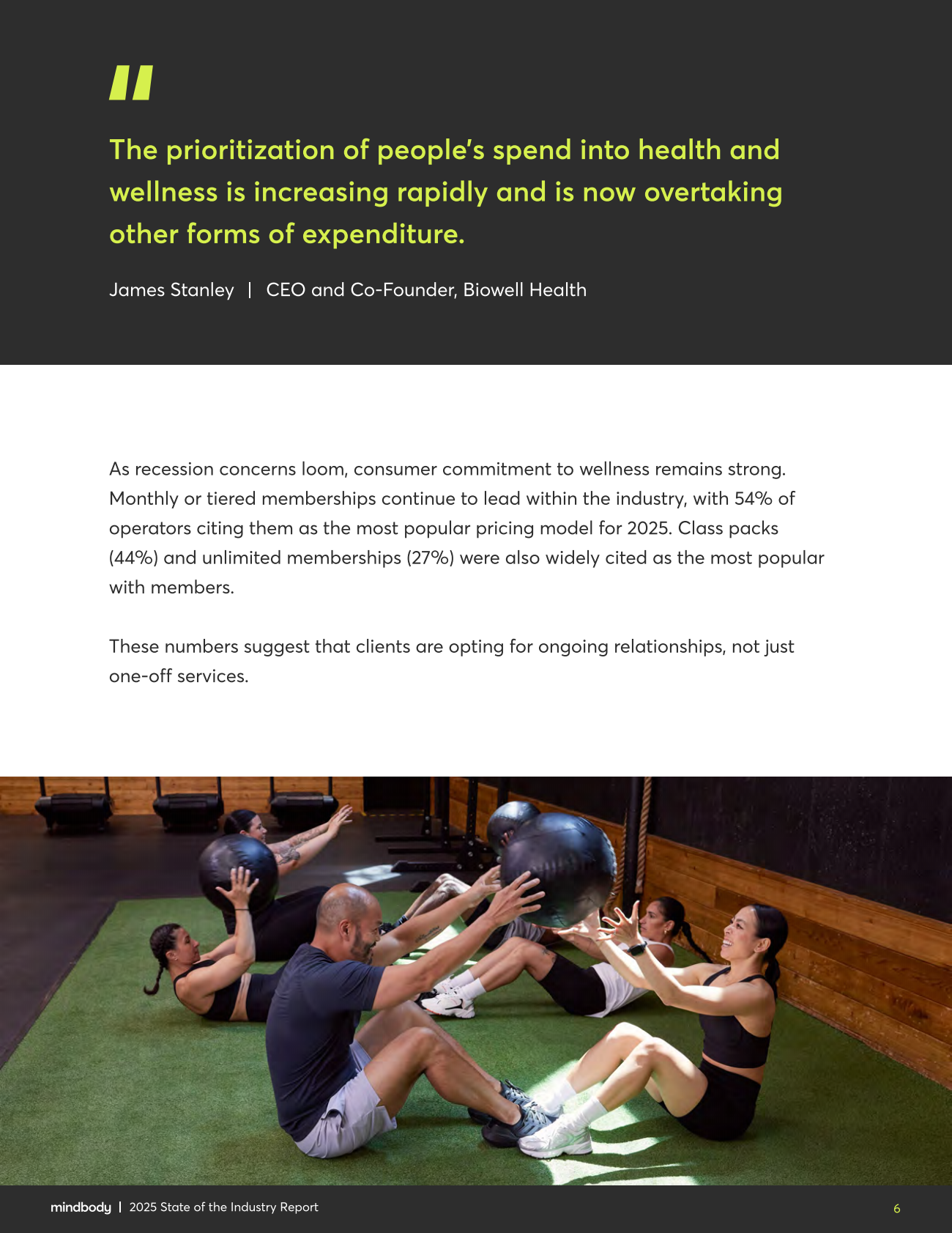MindBody：2025年健身、美容和健康行业状况报告（英文版） 第6页