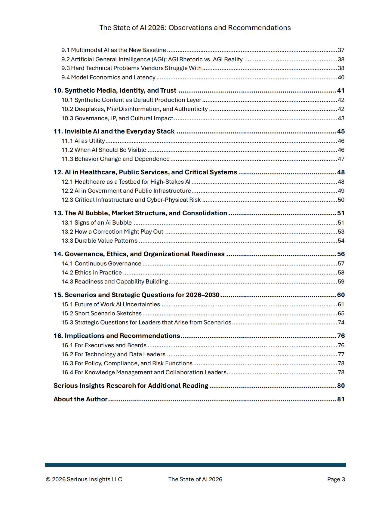 Serious Insights：2026年人工智能全景报告：洞察与建议（英文版） 第4页