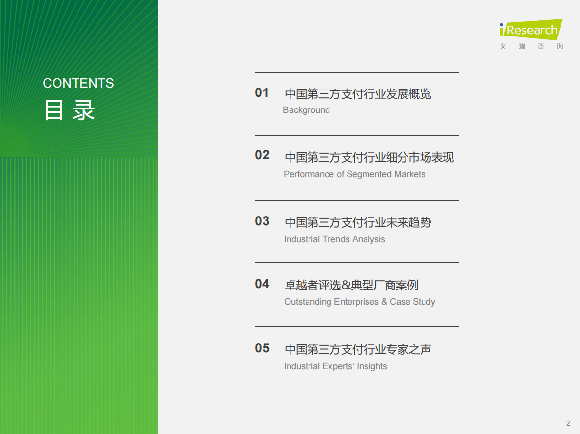 艾瑞咨询：2025年中国第三方支付行业研究报告 第2页