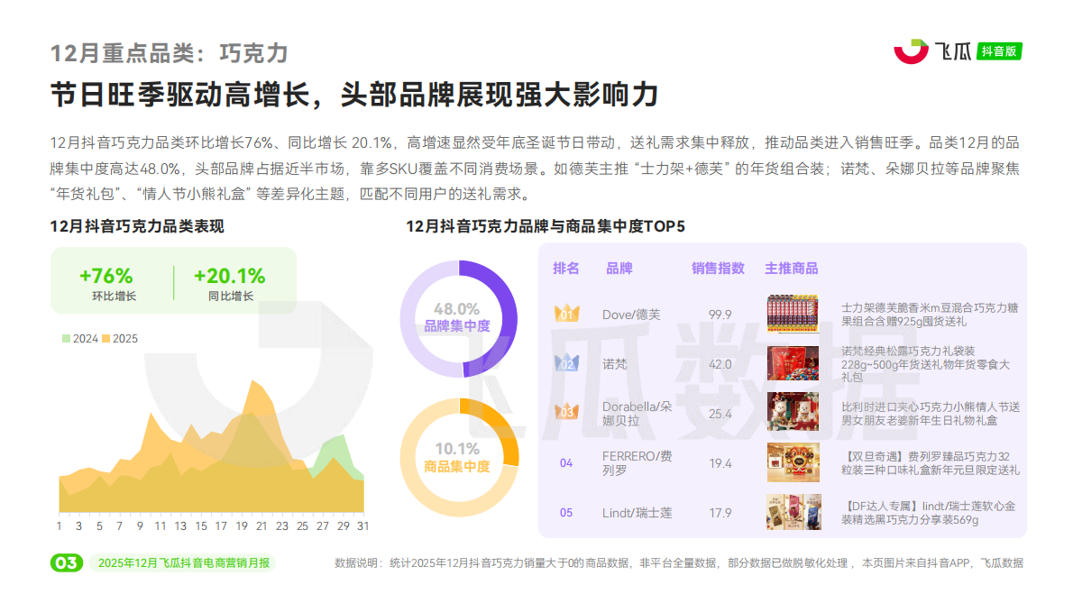 飞瓜数据：2025年12月飞瓜抖音电商营销月报 第4页