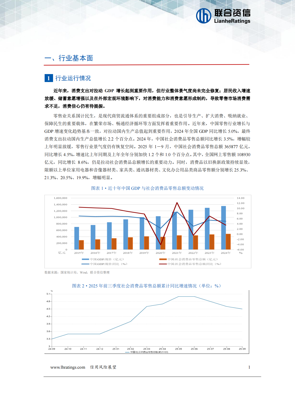 联合资信：零售行业2025年年度总结及2026年展望 第2页