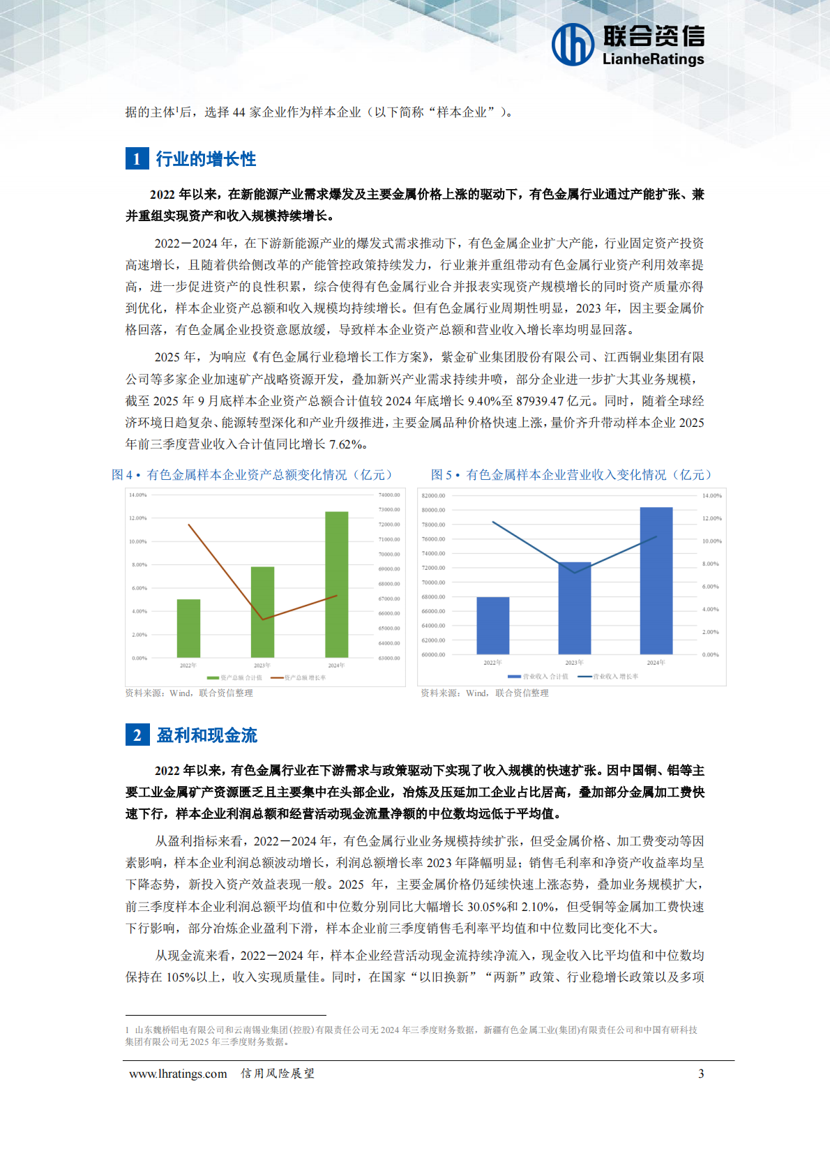 联合资信：有色金属行业2026年度信用风险展望 第4页