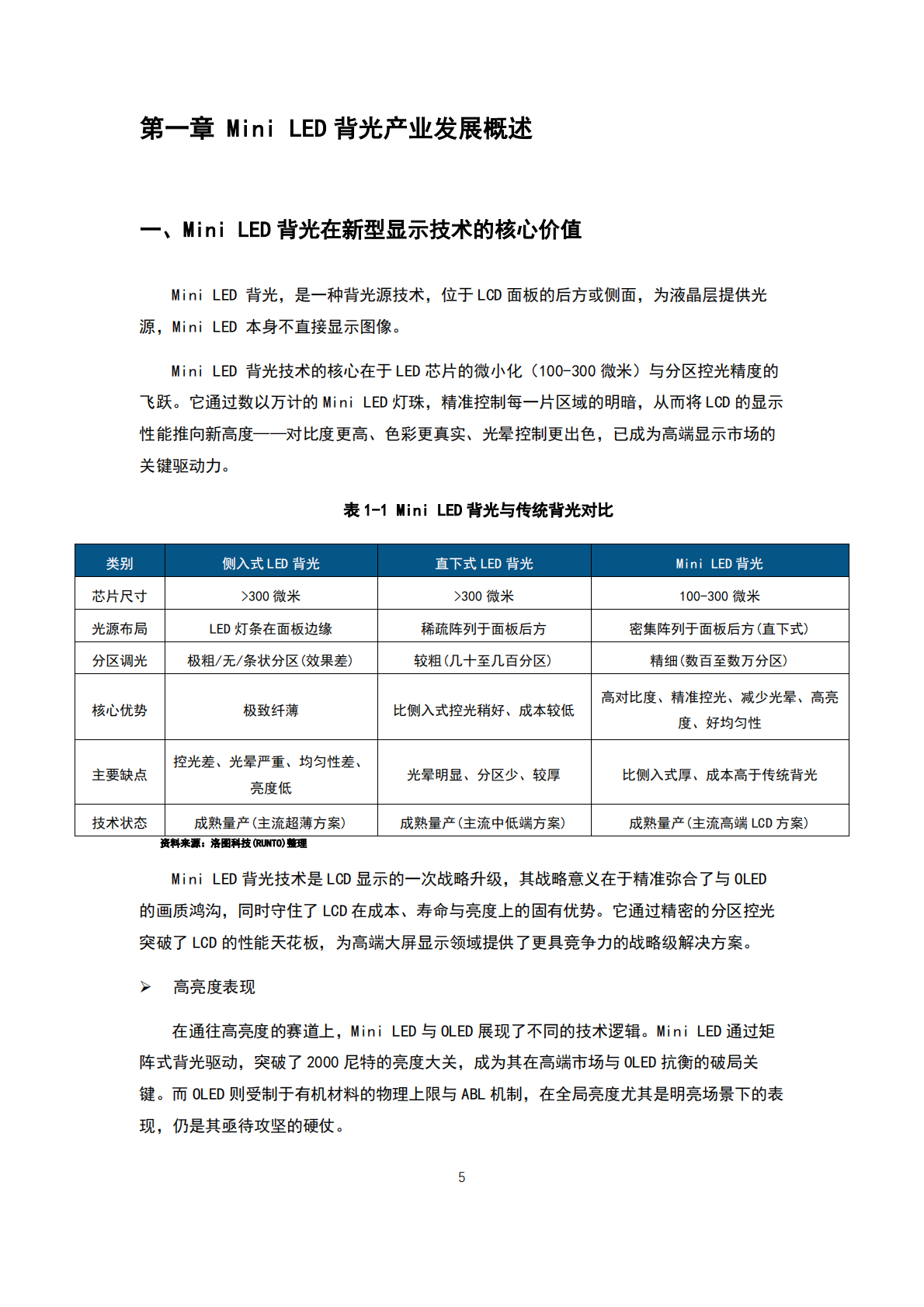 洛图科技：2026年全球Mini LED背光产业链高质量发展白皮书 第6页