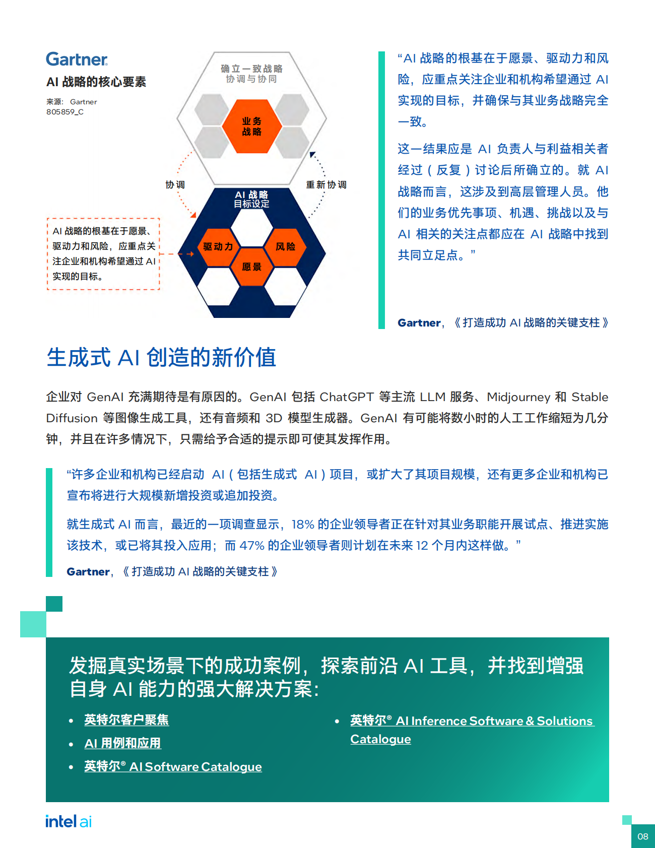 英特尔：2025年的六大常见AI业务挑战报告 第8页