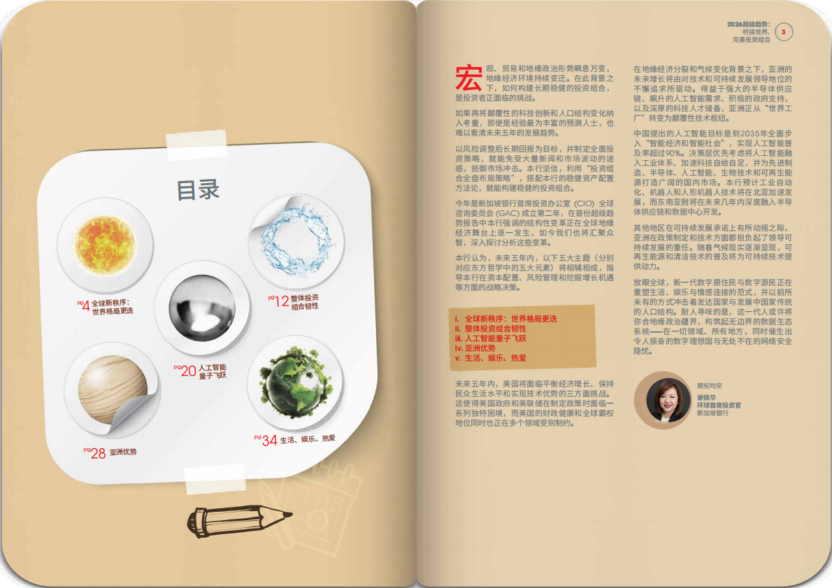 新加坡银行：2026年超级趋势报告-桥接世界完善投资组合 第2页