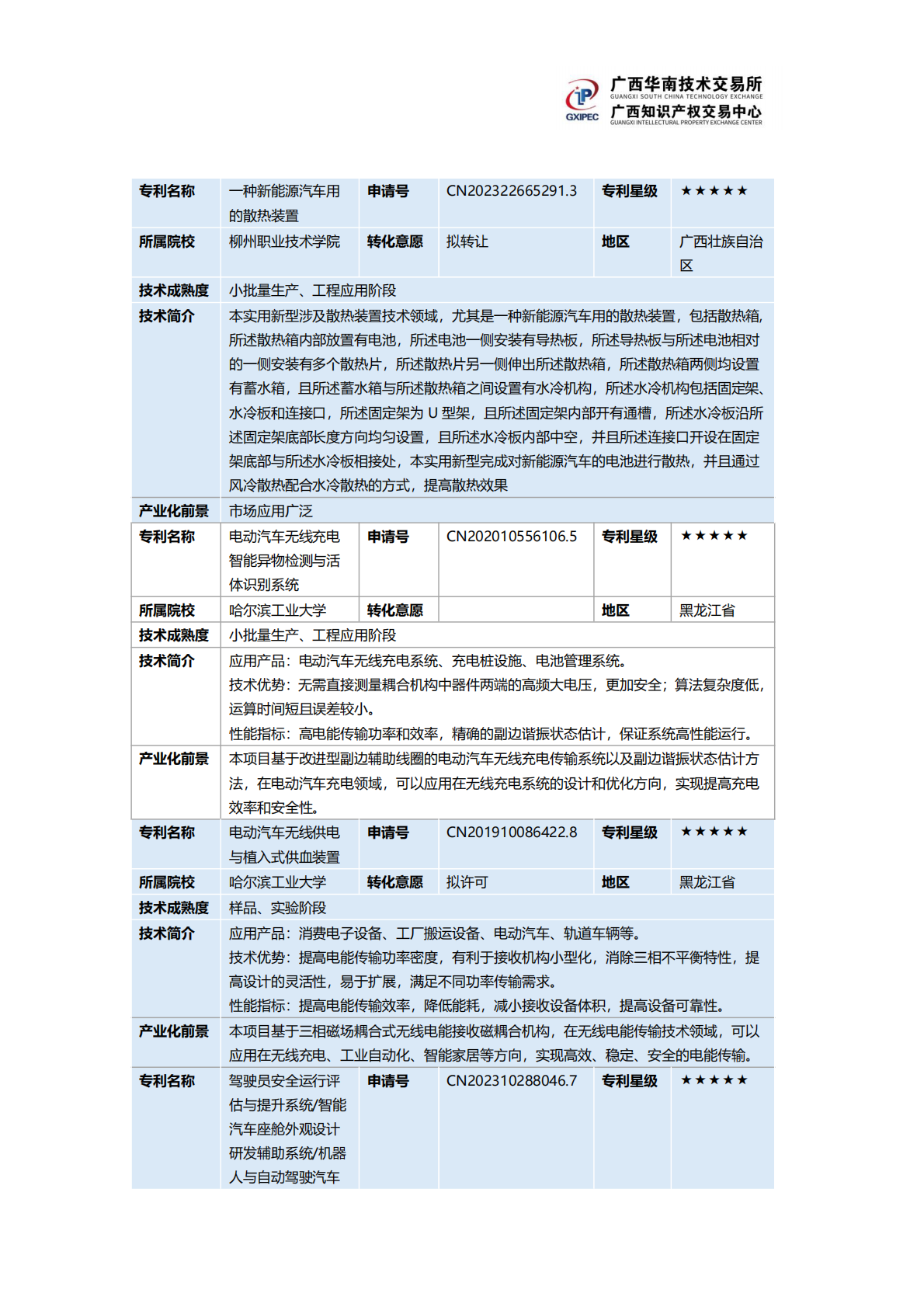广西知识产权交易中心：2025新能源汽车产业&ldquo;双五星&rdquo;专利推广手册 第2页