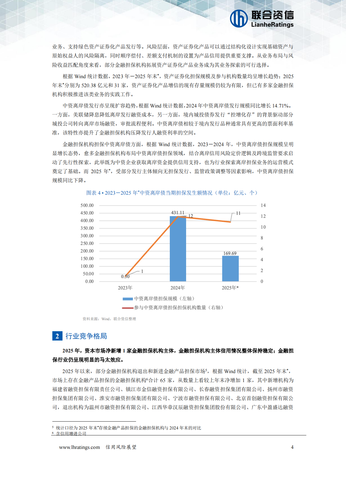 联合资信：2026年中国金融担保行业信用风险展望 第5页