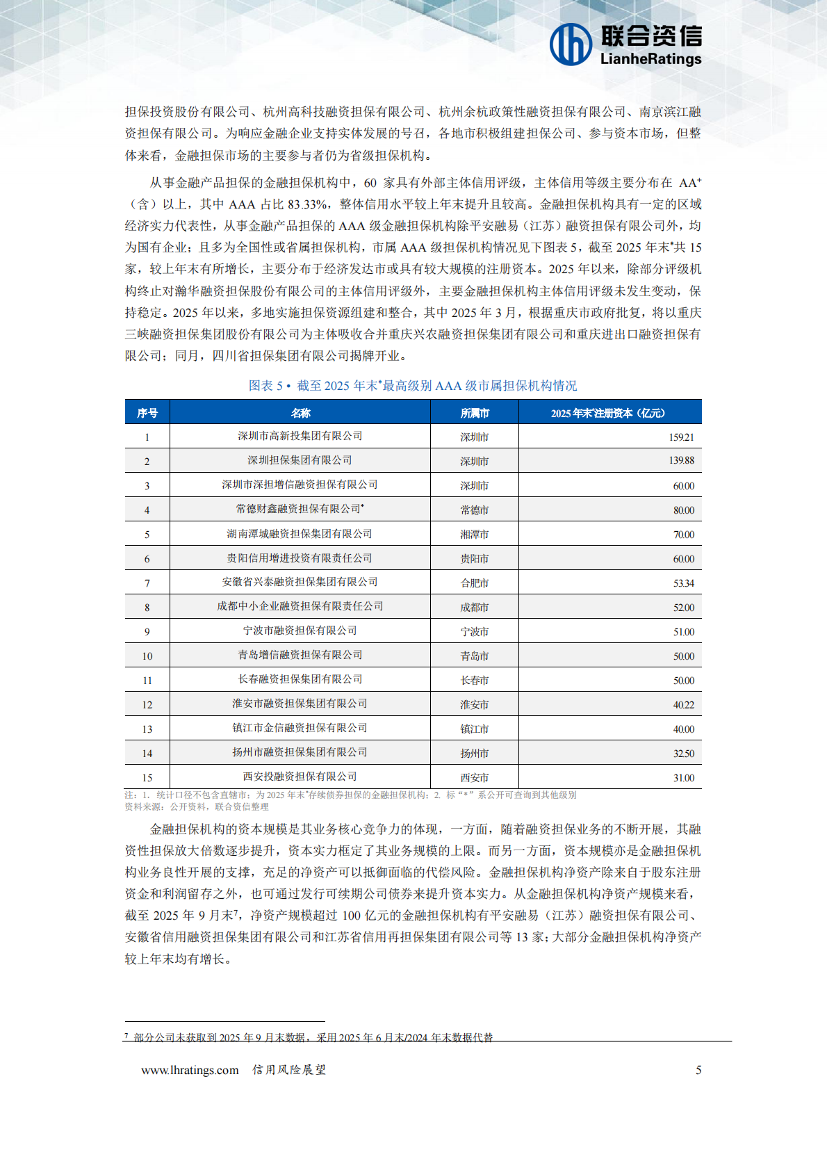 联合资信：2026年中国金融担保行业信用风险展望 第6页