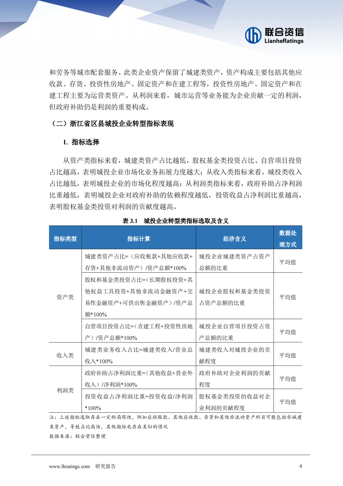 联合资信：转型与突围&mdash;&mdash;浙江省区县城投企业新增发债与转型样本观察 第5页