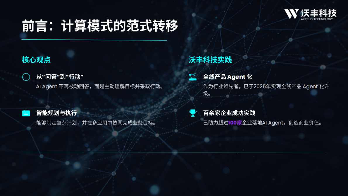 沃丰科技：2026 AI Agent趋势报告 第3页
