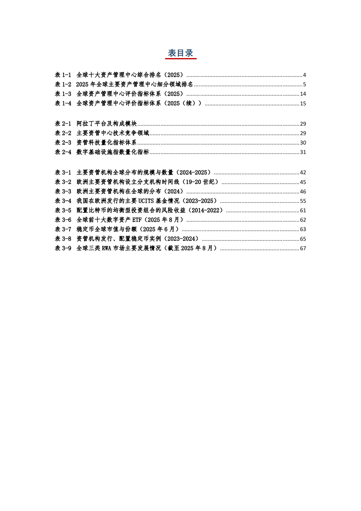 中欧陆家嘴国际金融研究院：2025年全球资产管理中心评价指数报告 第4页
