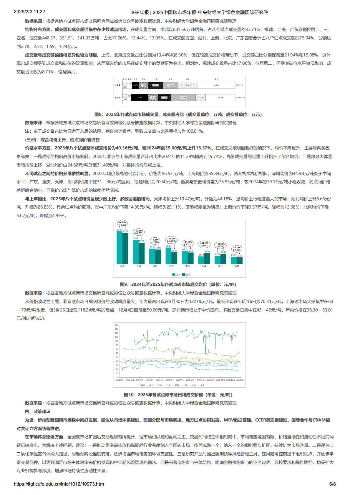 中央财经大学绿金院IIGF：2025中国碳市场年报 第6页