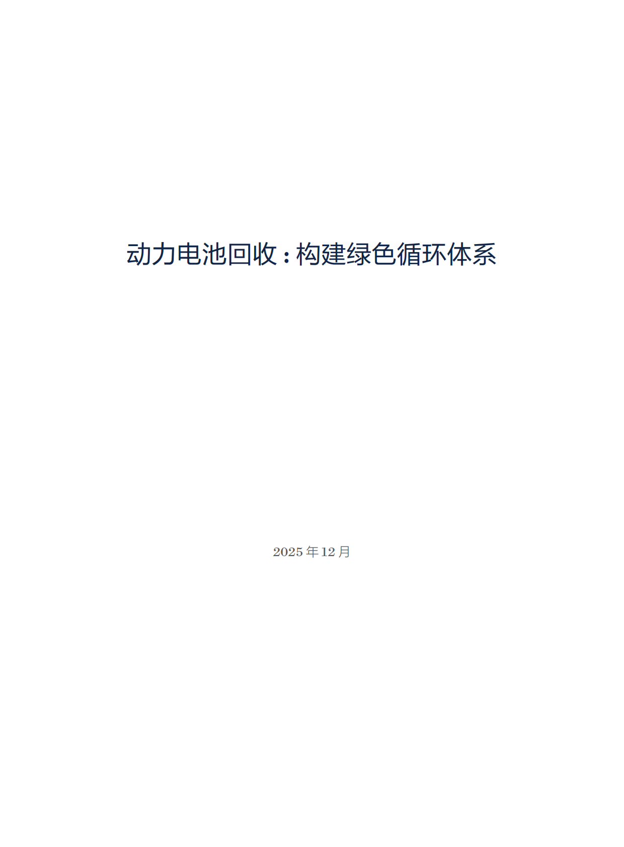 自然资源保护协会：动力电池回收-构建绿色循环体系 第3页