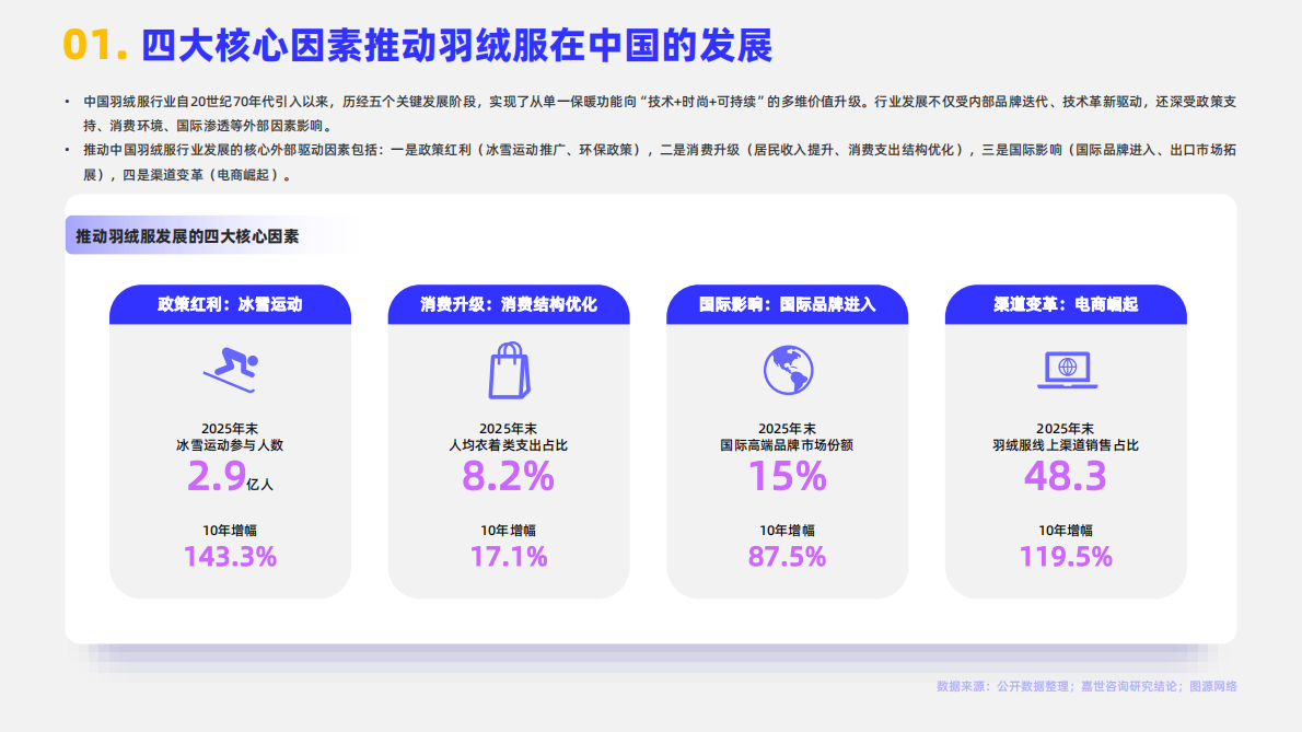 嘉世咨询：2026年羽绒服行业简析报告 第3页