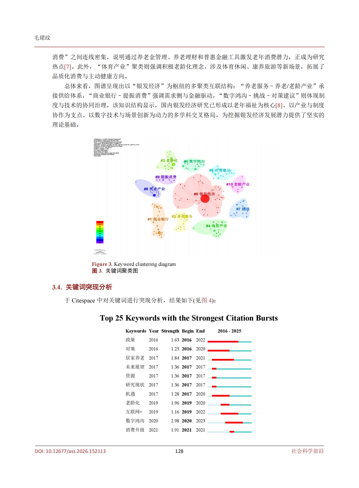 南京财经大学：人口老龄化背景下银发经济的发展潜力研究&mdash;&mdash;基于Citespace可视化分析 第5页