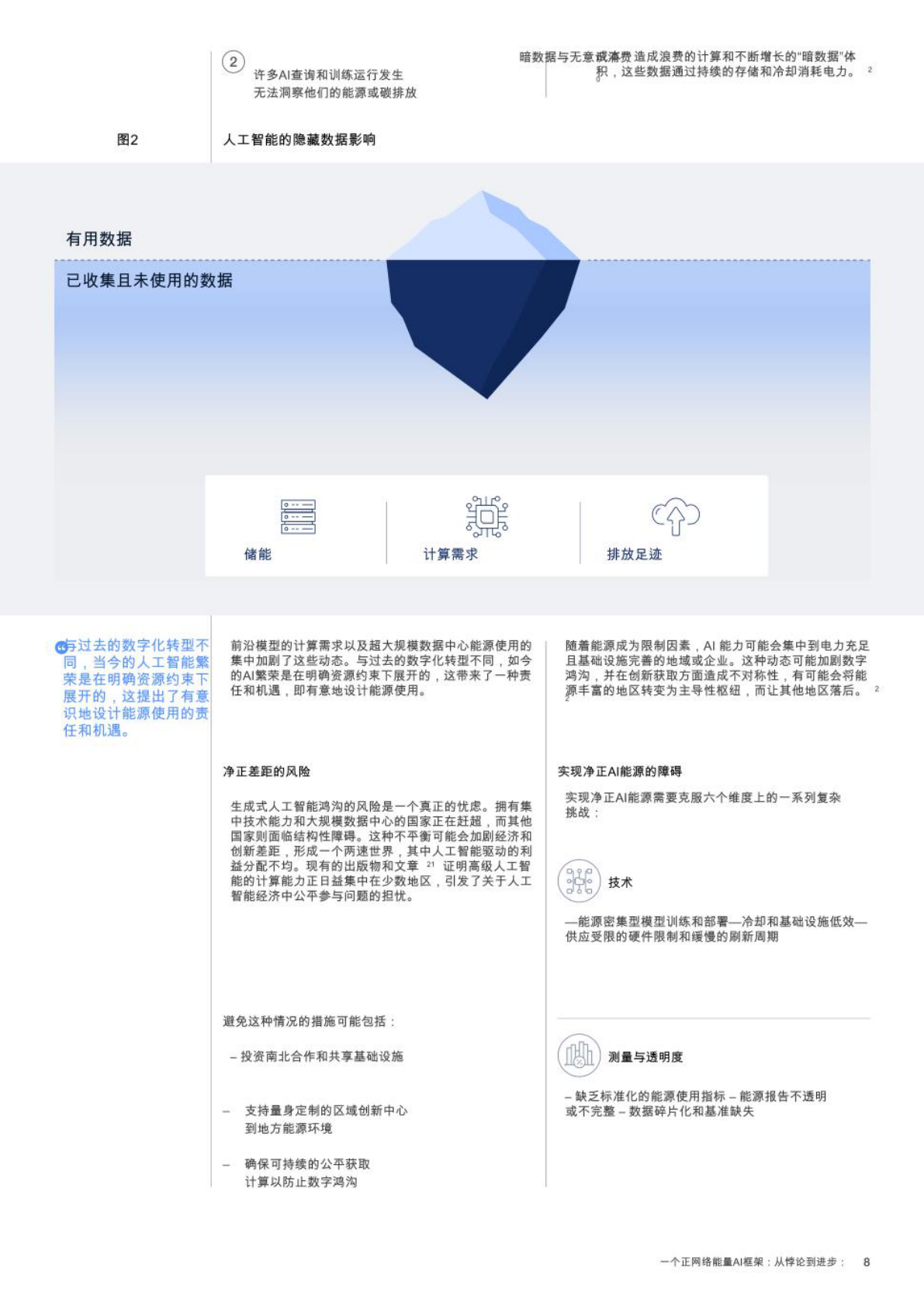 世界经济论坛WEF：从悖论到进步：一个净正人工智能能源框架【英译中】 第8页