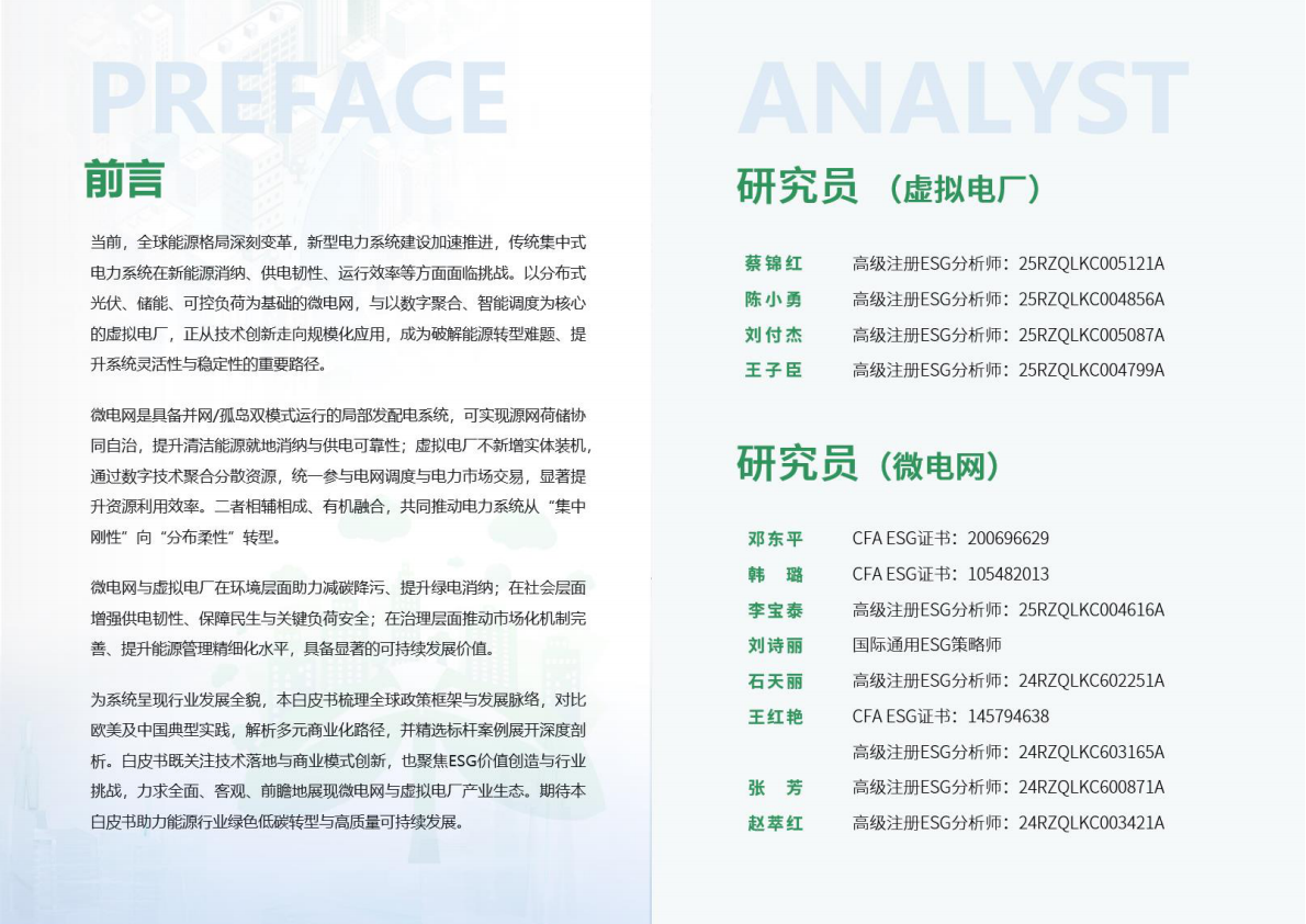 荣续智库：微电网与虚拟电厂行业ESG白皮书 第2页