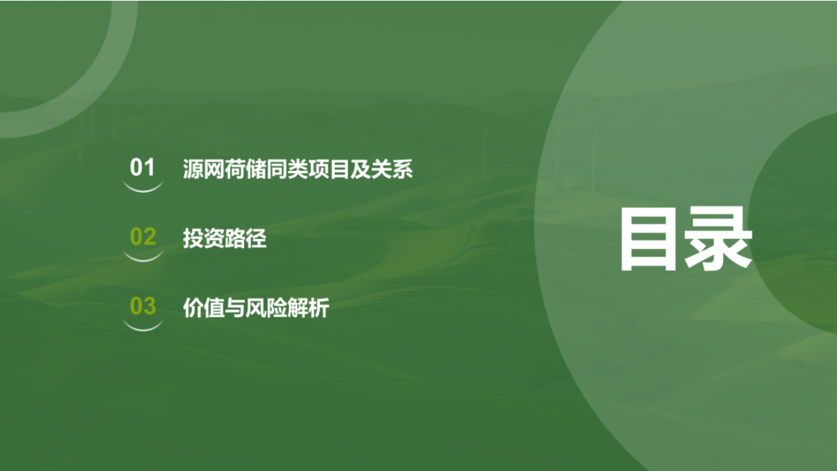 源网荷储同类项目投资路径与风险解析 第2页