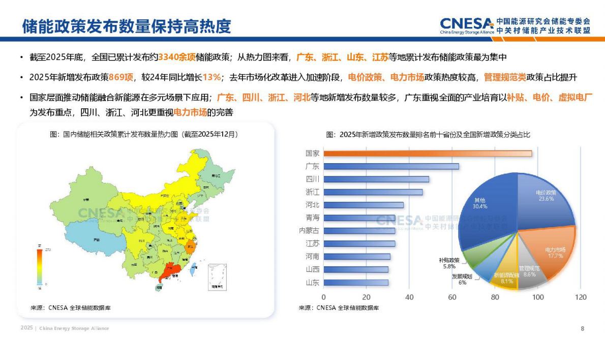 中关村储能产业技术联盟：2025储能政策全年盘点 第8页