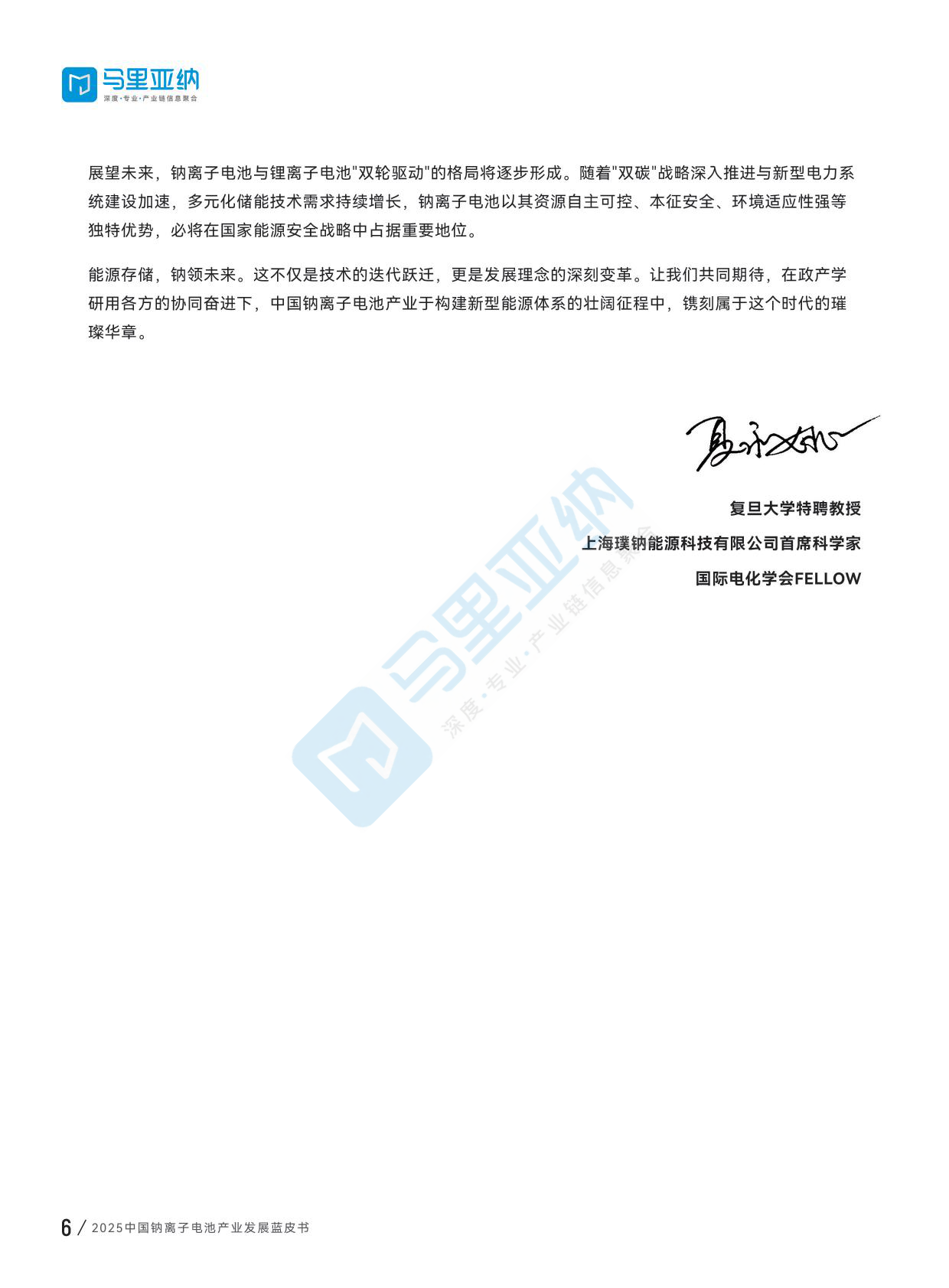 马里亚钠&卓研钠电：2025中国钠离子电池产业发展蓝皮书 第8页