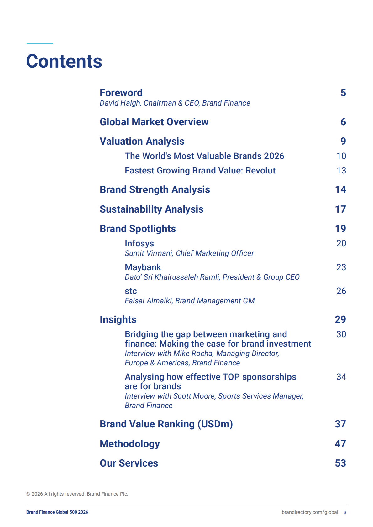 2026年全球品牌价值500强报告（英文版）-Brand Finance 第3页